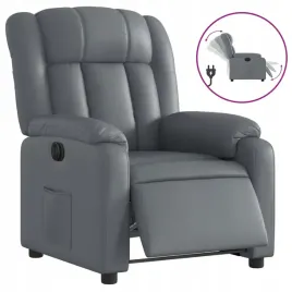 elektryczny-fotel-rozkladany-szary-obity-sztuczna-skora