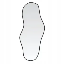 lustro-scienne-czarne-60x25-cm