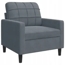 fotel-ciemnoszary-60-cm-obity-aksamitem