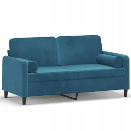 2-osobowa-sofa-z-poduszkami-niebieska-140-cm-aksamit