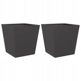 donice-ogrodowe-2-szt-czarne-40x40x40-cm-stalowe