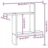 polki-scienne-2-szt-brazowy-dab-50x12x50-kolekcja-853260