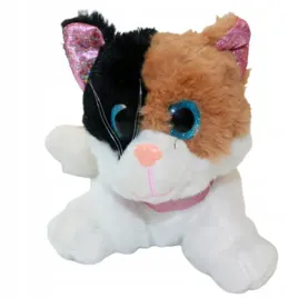 kot-maskotka-brokatowe-oczy-kotek-rudy-czarny