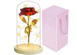 roza-w-szkle-swiecaca-prezent-imieniny-dzien-kobiet-walentynki-kwiat