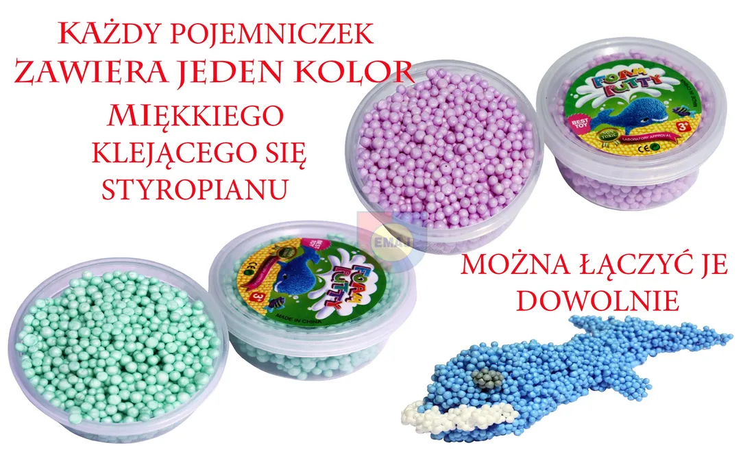 piankolina-plastelina-pianka-masa-plastyczna-odbijajaca-sie-kuleczki-stan-nowy