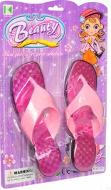 stroj-przebranie-pantofelki-klapki-buty-buciki-obcas-na-4-6-lat