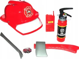 przebranie-kask-szyba-strazaka-strazak-helm-gasnica-toporek-odznaka