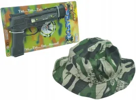 bron-karabin-pistolet-dzwiek-kapelusz-snajper