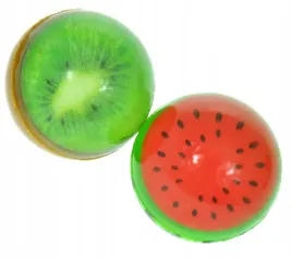 glut-kolorowe-owoce-przezroczysta-pilka-kauczukowa