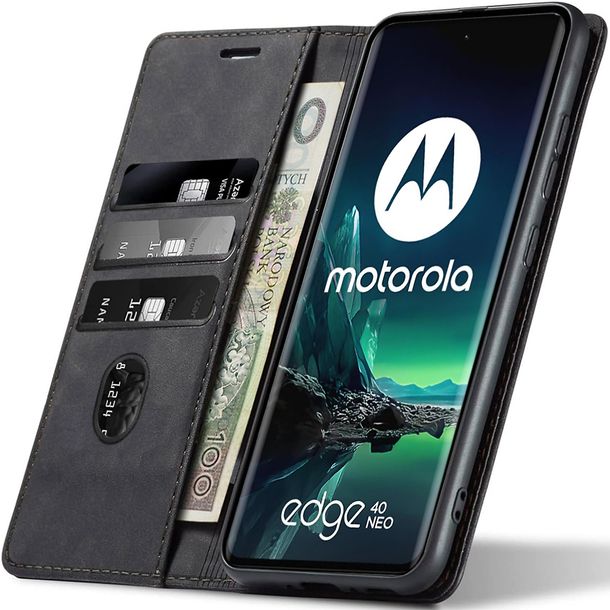 ﻿ETUI SKÓRZANE MAGNETYCZNE SHEEP SKIN DO MOTOROLA EDGE 40 NEO