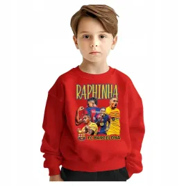 bluza-dziecieca-raphinha-fc-barcelona-110-116-mlodziezowa-wzory-prezent