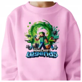 bluza-dziecieca-minecraft-legends-134-140-dla-dziewczynki-chlopca
