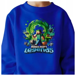 bluza-dziecieca-minecraft-legends-110-116-dla-dziewczynki-chlopca