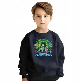 bluza-dziecieca-minecraft-legends-110-116-mlodziezowa-wzory-prezent-jakosc