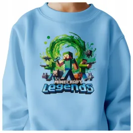bluza-dziecieca-minecraft-legends-134-140-dla-dziewczynki-chlopca
