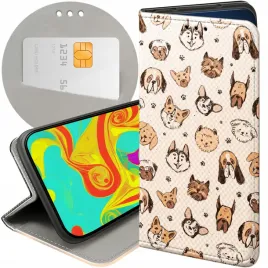 etui-z-klapka-do-oppo-a5x-wzory-psy-pieski-psiaki-futeral-pokrowiec-case