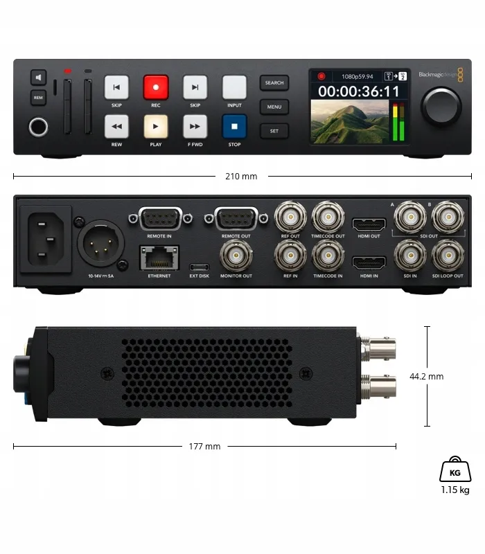 broadcast-deck-blackmagic-design-hyperdeck-studio-hd-plus-nowy