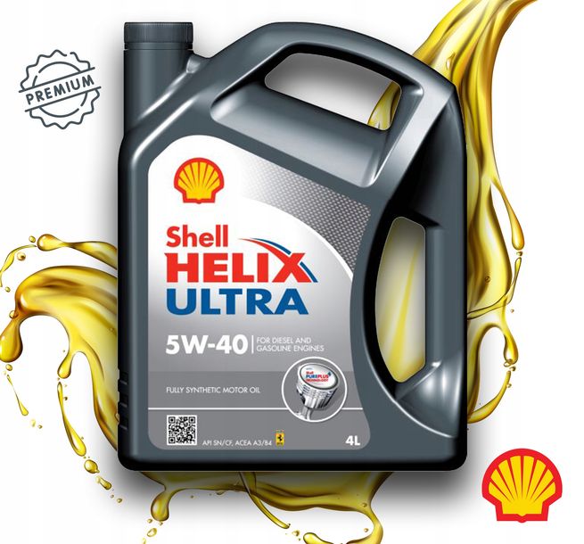 Shell Helix Ultra 5W40 4L A3 B3 B4-Zdjęcie-0