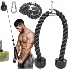 sznur-uchwyt-do-wyciagu-lina-na-triceps-masywna-i-solidna-z-karabinczykiem