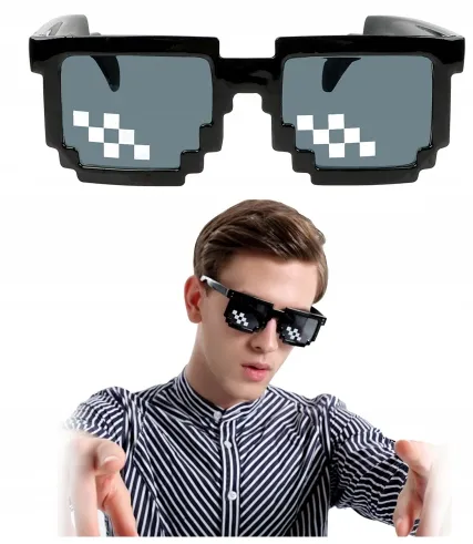 okulary-thug-life-pixel-8bit-prezent-impreza-d2
