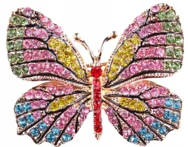 broszka-zlota-motyl-z-kamieniami-na-prezent-b163