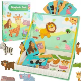 ksiazeczka-magnetyczna-ukladanka-puzzle-na-magnes-zwierzeta-safari-47el