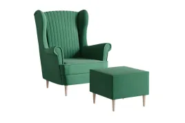 fotel-uszak-comfy-zielony-manila-35-z-podnozkiem