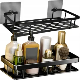 polka-lazienkowa-pod-prysznic-wiszaca-czarna-loft-alu-przyklejana-lub-kolki