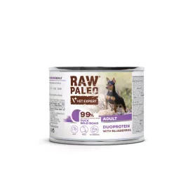 vetexpert-raw-paleo-dog-duo-adult-duck-boar-200g