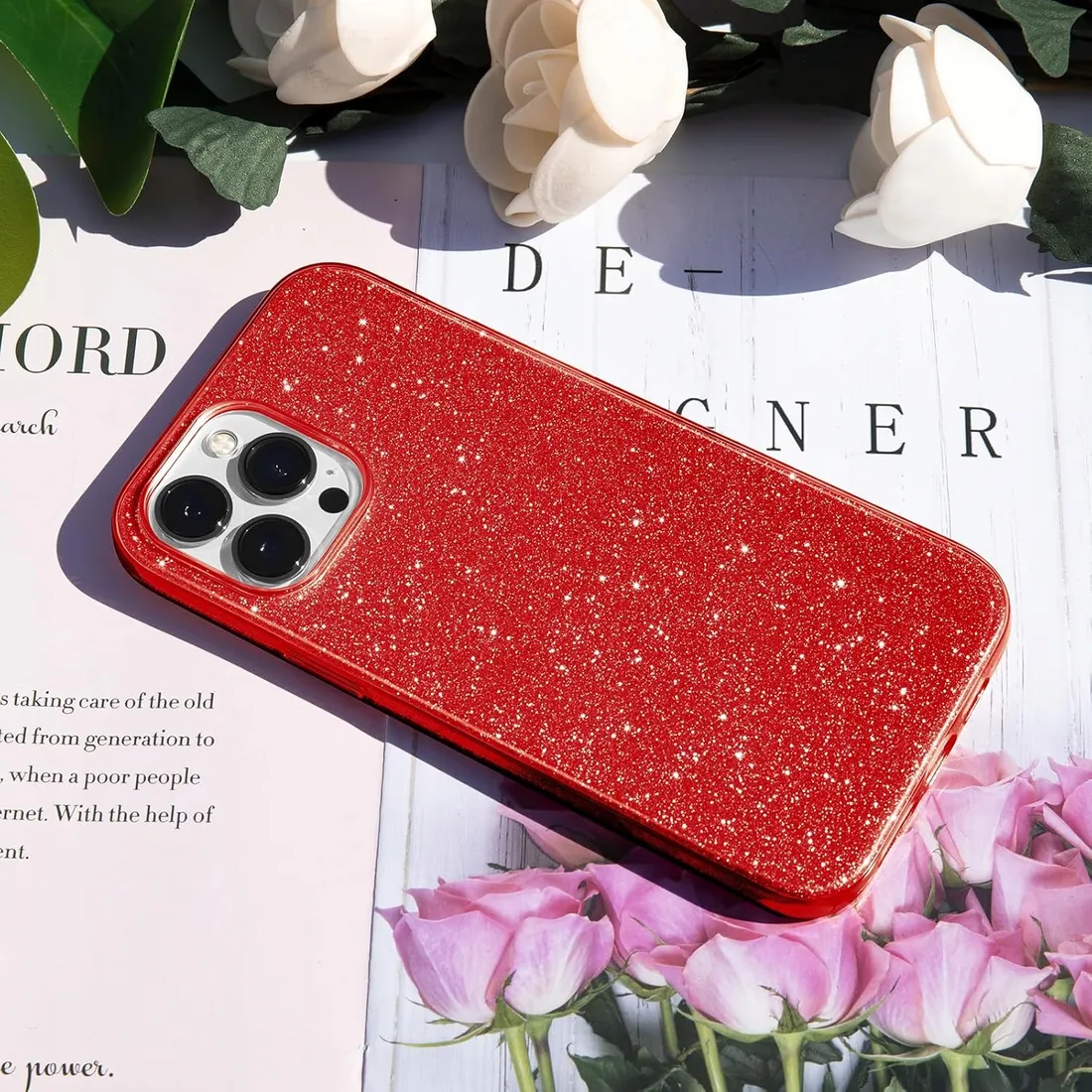 blyszczace-etui-do-apple-iphone-15-pro-max-czerwone