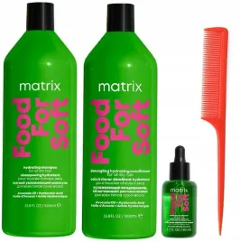 matrix-zestaw-duzy-szampon-odzywka-olejek-nawilzajacy-food-for-soft-gratis