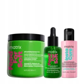 matrix-food-for-soft-olejek-nawilzajacy-maska-do-wlosow-suchych-zestaw