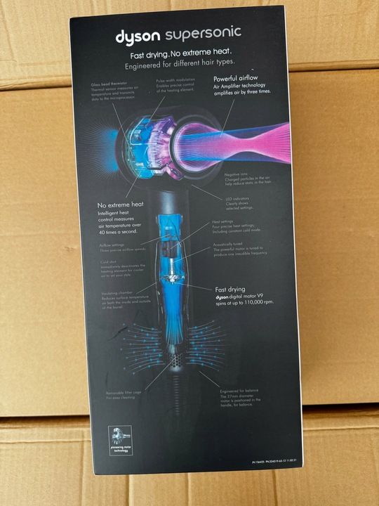 SUSZARKA DO WŁOSÓW DYSON SUPERSONIC HD08 JONIZACJA DYFUZOR