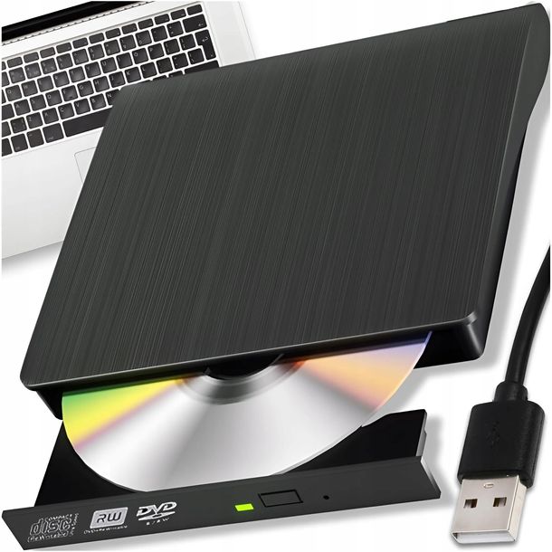 ﻿NAPĘD CD-R/DVD-ROM/RW ZEWNĘTRZNY USB 3.0 NAGRYWARKA PRZENOŚNY ODTWARZACZ