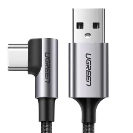 kabel-ugreen-us284-50941-usb-a-prosty-usb-c-katowy-3a-1m-szary