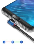 kabel-ugreen-us284-50941-usb-a-prosty-usb-c-katowy-3a-1m-szary-marka-inna-stan-nowy