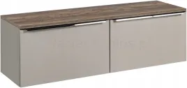 zestaw-comad-santa-fe-taupe-szafka-160-cm-wiszaca-z-blatem-bezowa