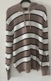 club-monaco-women-s-long-sleeve-striped-cotton-hoodie-m