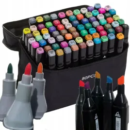 markery-alkoholowe-zestaw-80-sztuk-flamastry-pisaki-mazaki-dwustronne-etui