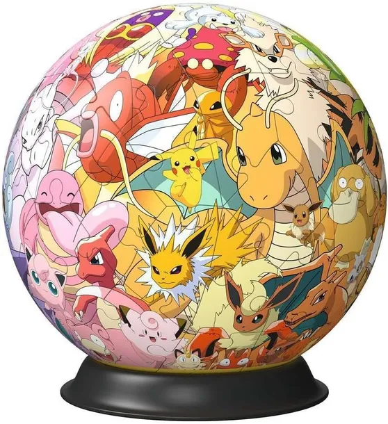 puzzle-3d-kula-pokemon-kolekcja-puzzle