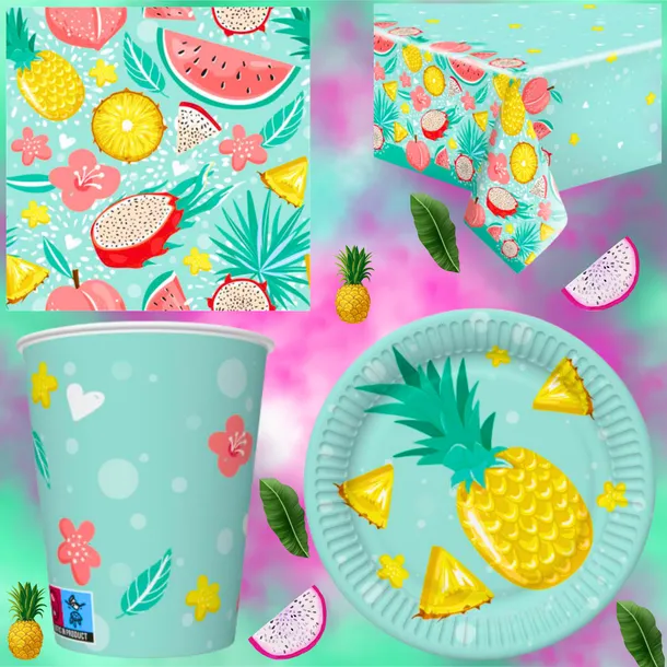 kubki-papierowe-do-napojow-urodziny-250ml-8-sztuk-owoce-pastel-exotic