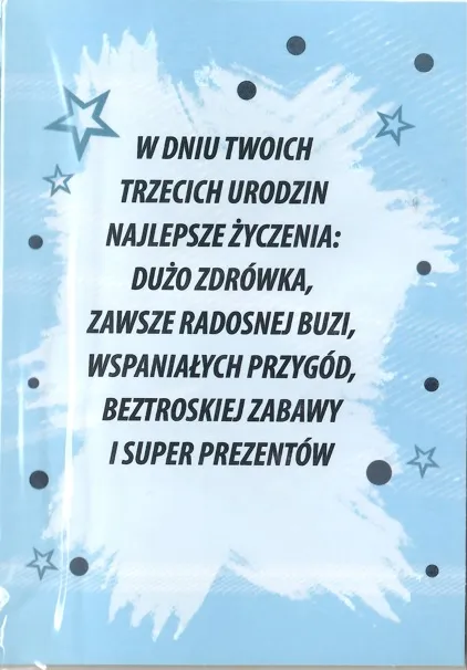 karnet-urodziny-3-stan-opakowania-oryginalne