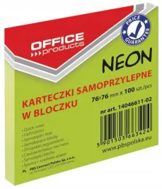 karteczki-samoprzylepne-76x76mm-100k-neon-zolte