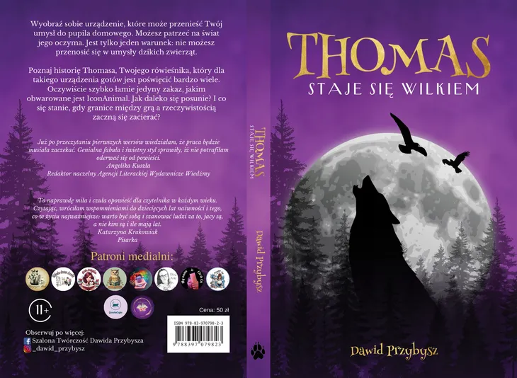 thomas-staje-sie-wilkiem-dawid-przybysz-wydawnictwo-self-publishing