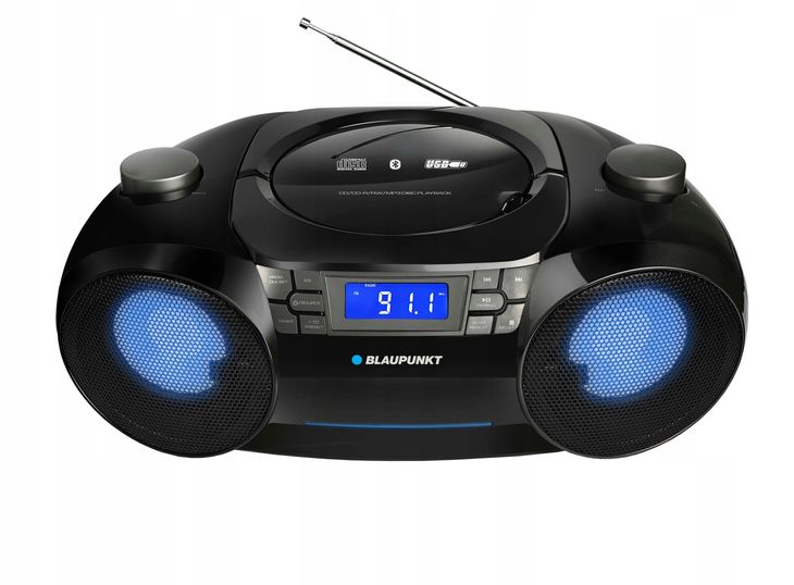 Radioodtwarzacz Blaupunkt BB31LED BOOMBOX Bluetooth FM CD MP3 USB
