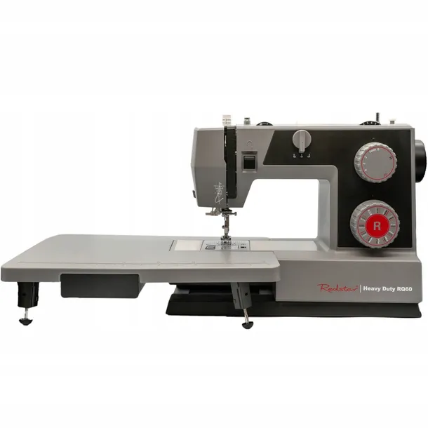 Maszyna do szycia domowa mechaniczna mocna Redstar Heavy Duty RQ60 + stolik