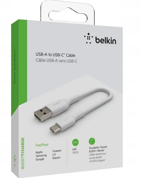 kabel-usb-usb-c-usb-a-15cm-pvc-belkin-bialy-do-iphone-model-cab001bt0mwh