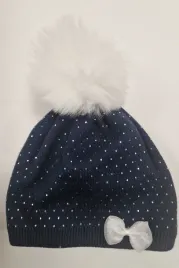 dziewczeca-czapka-z-cekinami-i-pomponem-bialym-granatowa