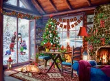 puzzle-2000-swiateczna-chata-castor-stan-nowy