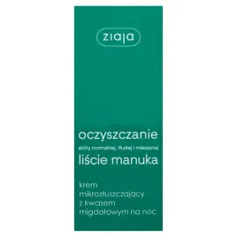 ziaja-oczyszczanie-liscie-manuka-krem-mikrozluszczajacy-z-kwasem-migdalowy